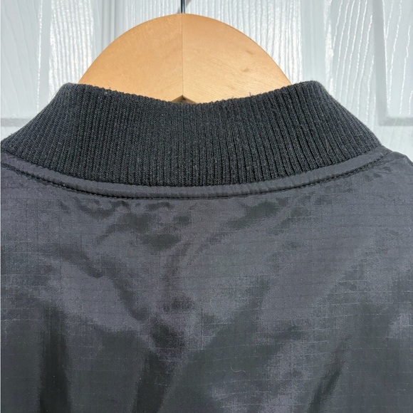 2/$25 Five Four Charcoal Autumn Bomber Jacket with Snap Pockets - Picture 5 of 10